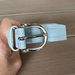 Talbots women’s leather belt Sz 1X                made in ITALY
